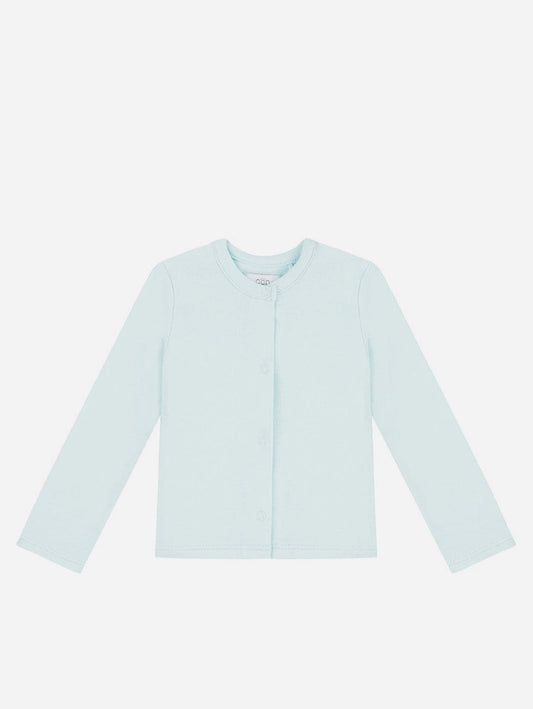 Pop My Way Organic Cotton Cardigan | Sky Blue Sky Blue / 6-12 months