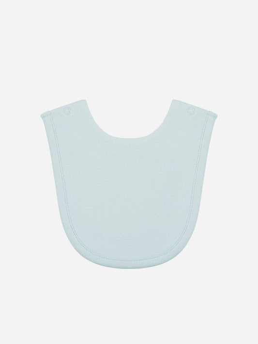 Pop My Way Organic Cotton Bib | Sky Blue Sky Blue / 6-18 months