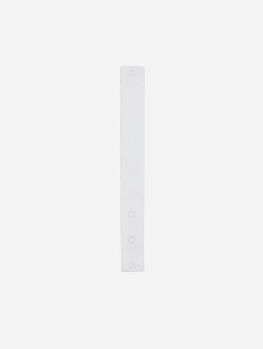 Pop My Way Organic Cotton Dummy & Toy Strap | White White / One Size
