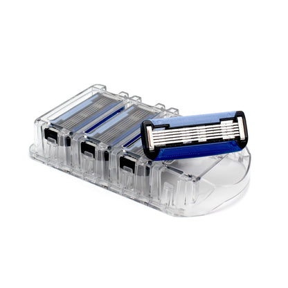Shave 5 Replacement Blades in Paperboard Packaging | 4 Blades