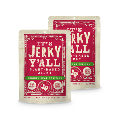 Prickly Pear Teriyaki Jerky 2-Pack | The Smarter Jerky