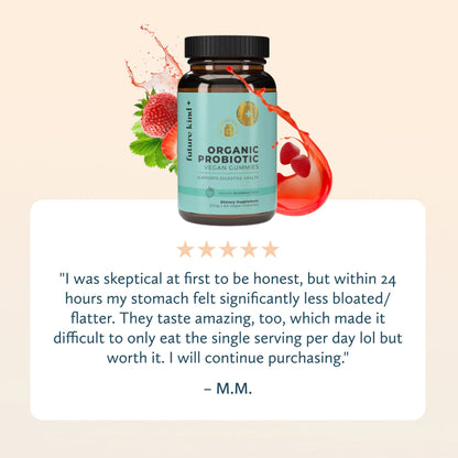 Vegan Probiotics Digestion Supplement (30 Billion CFUs)