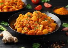Aloo Gobi - Fragrant Cauliflower Potato - Indian Cooking Kit with Spices and Recipe