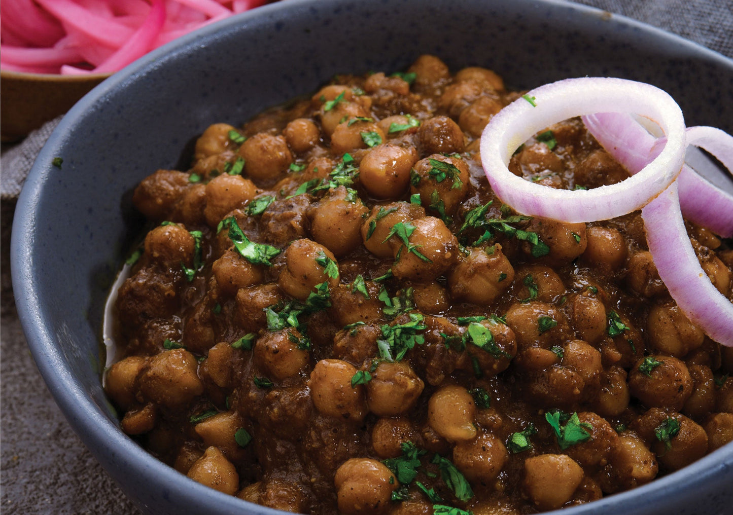 Chana Masala - Chickpeas in a tangy sauce - Indian Cooking Kit with Spices and Recipe