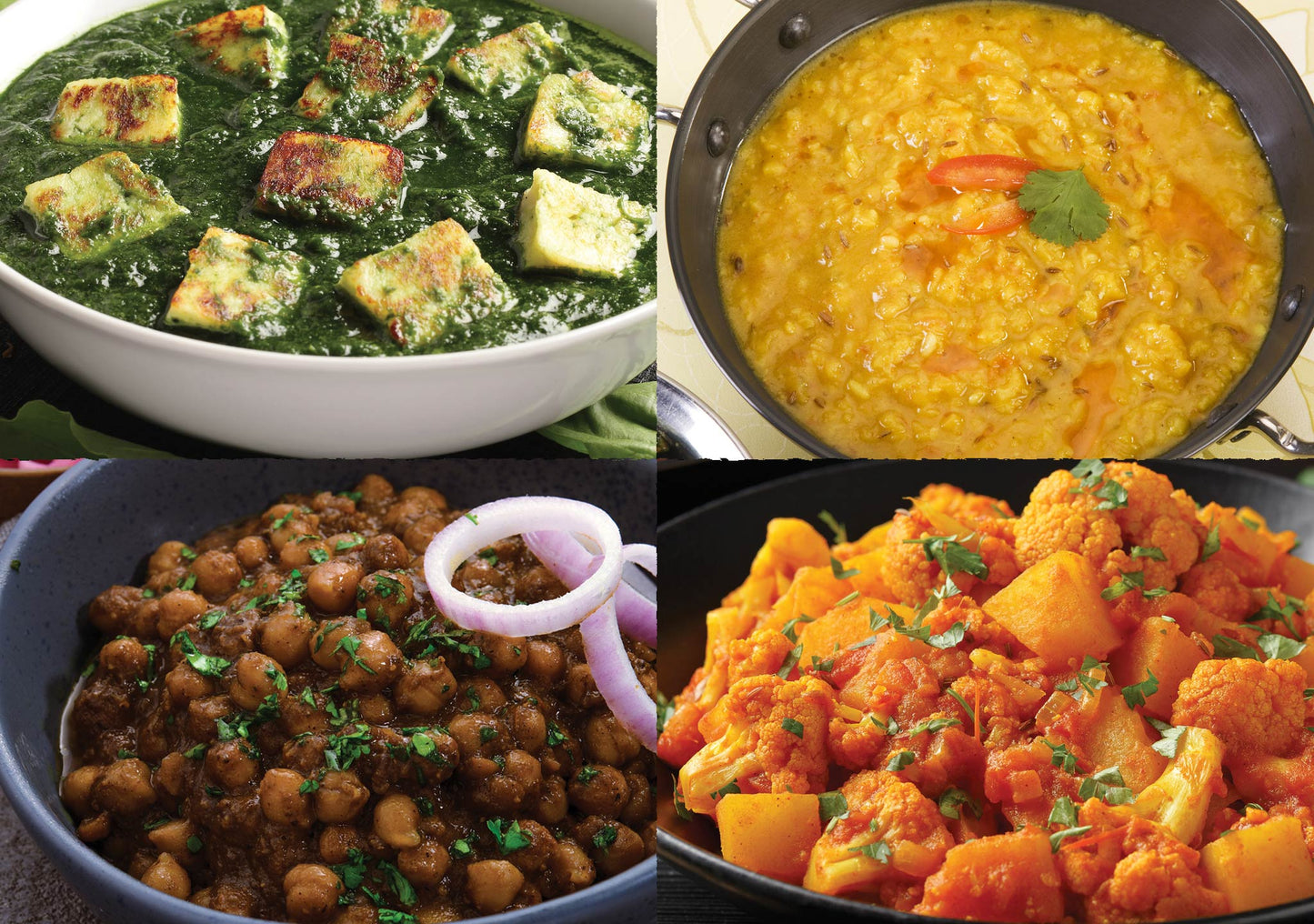 Fan Favorites = Our Best Selling Quartet for Indian Cooking Success! - Indian Cooking Kits with Spices and Recipes
