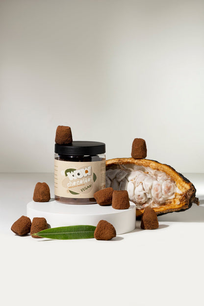 Vegan Chocolate Truffles Gift Jar 130g | Dairy-Free Chocolate