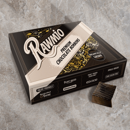Rawmio 70% Dark Chocolate Bonbons, 24 Bonbons - Vegan America
