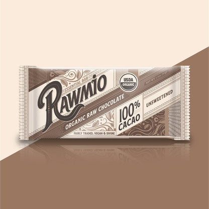 Essential Dark Chocolate Bar - 100% Cacao - Vegan America