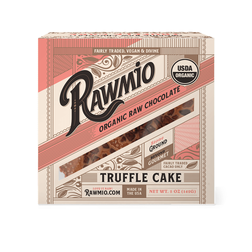 Mini Raw Chocolate Truffle Cake - 5 oz - Vegan America