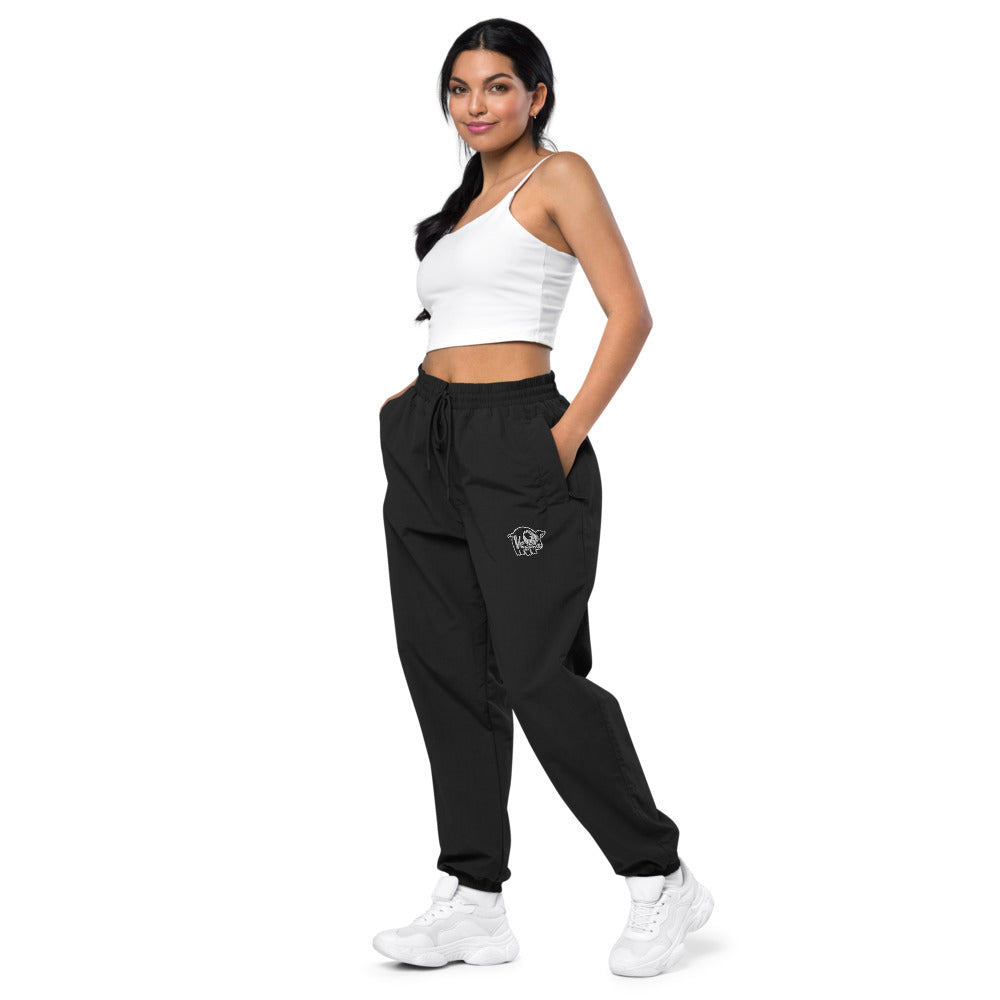 VEGAN Embroidered Recycled tracksuit Pants