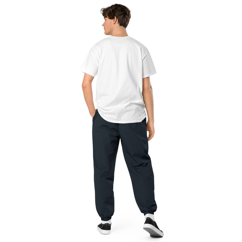 VEGAN Embroidered Recycled tracksuit Pants