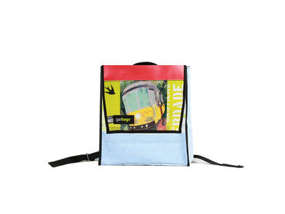 backpack XS publicity banner *lisbon exclusive* tram blue