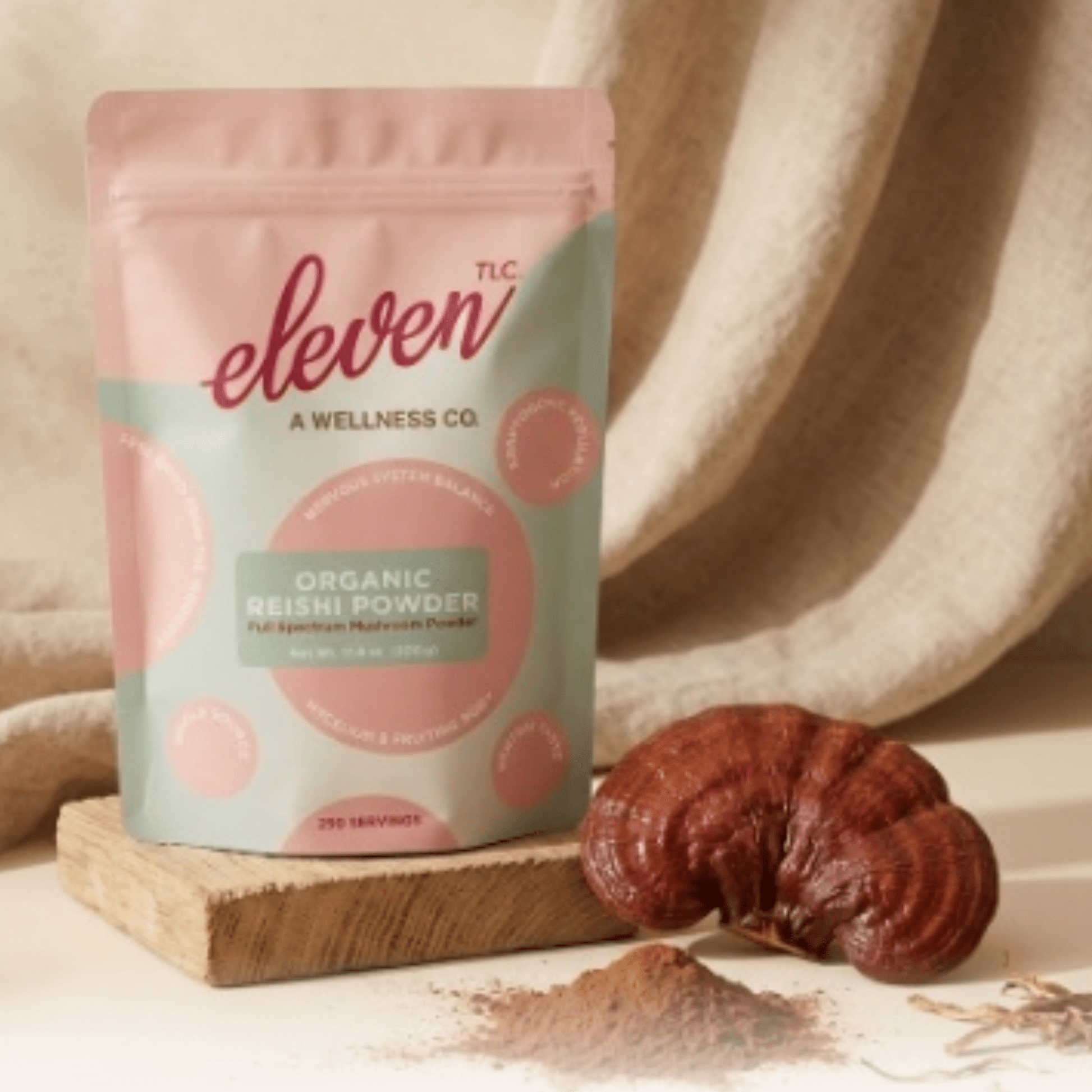 Organic Reishi Mushroom Powder — Foodservice 500g - Vegan America