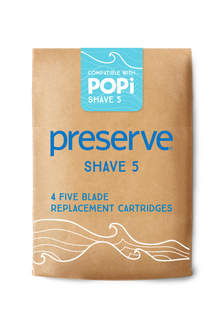 POPi Shave 5 Replacement Blades | 4 Blades