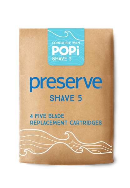 POPi Shave 5 Replacement Blades | 4 Blades