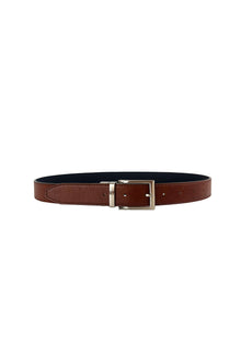 Reverse reversible belt – Black/Hazelnut