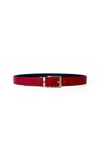 Reverse reversible belt – Black/Red