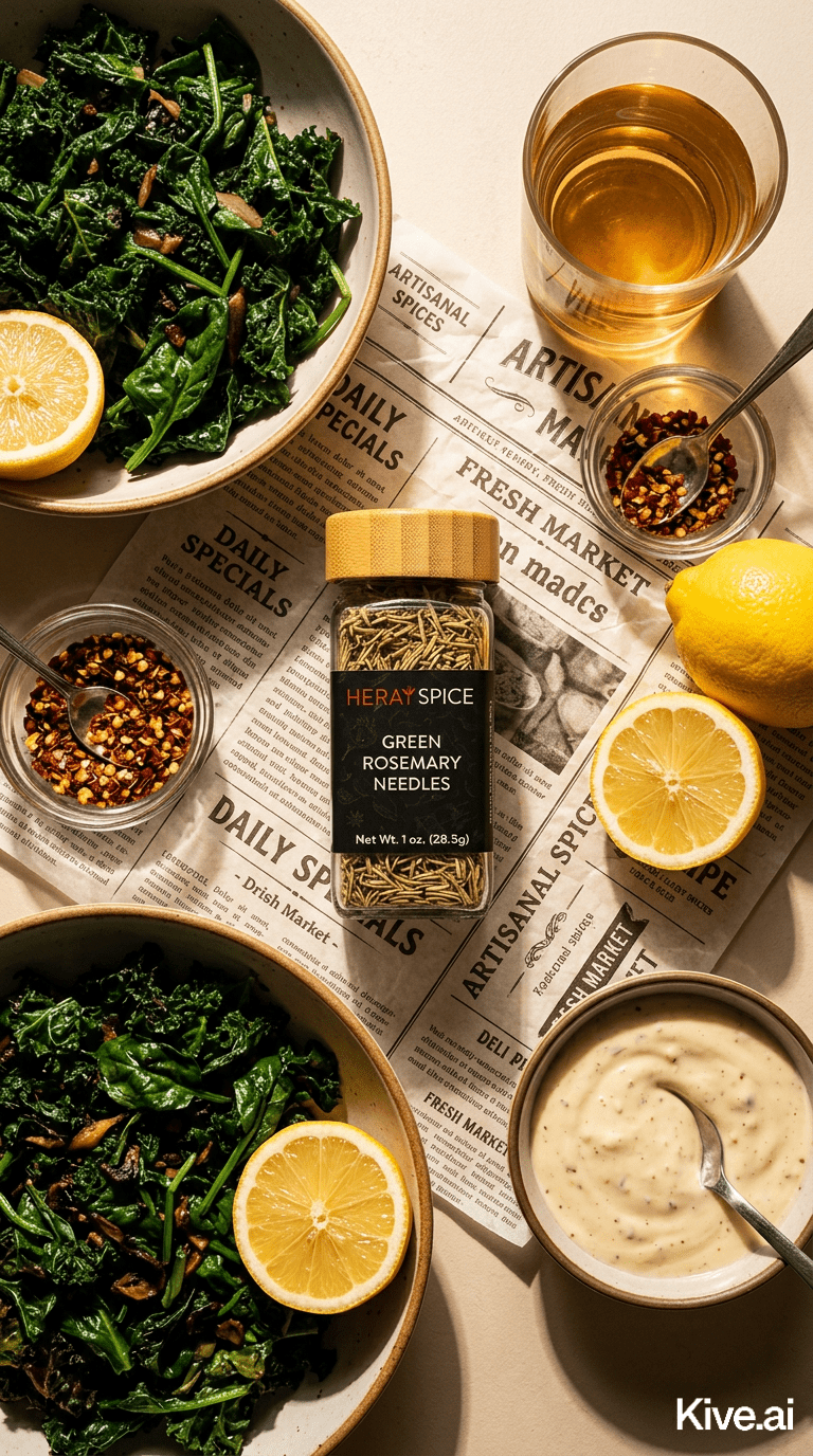 Green Rosemary Needles - Moroccan Harvest - Vegan America