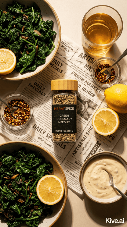 Green Rosemary Needles - Moroccan Harvest - Vegan America