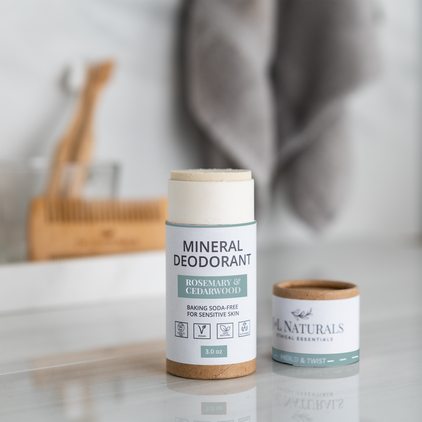 Mineral (Baking Soda-Free) Deodorant — Travel Size
