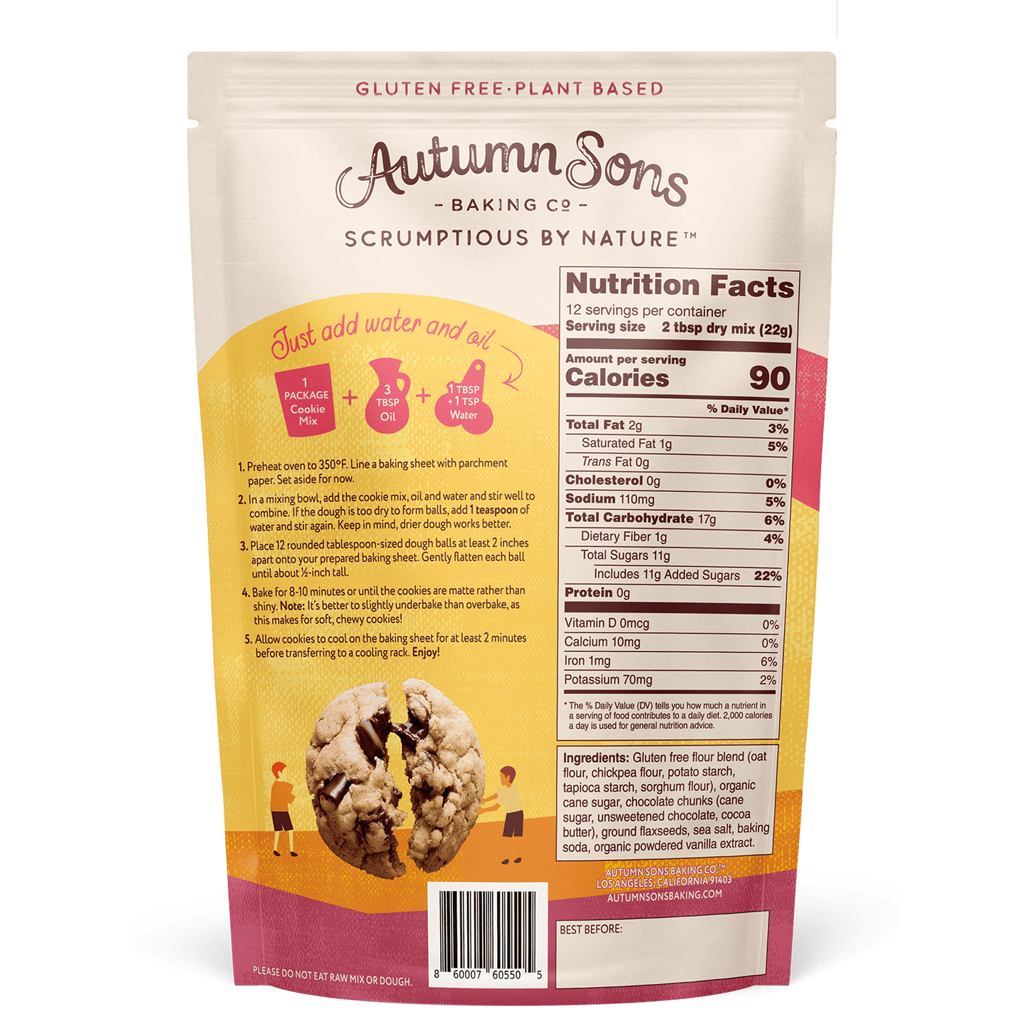 Chocolate Chunk Cookie Mixes - Vegan America