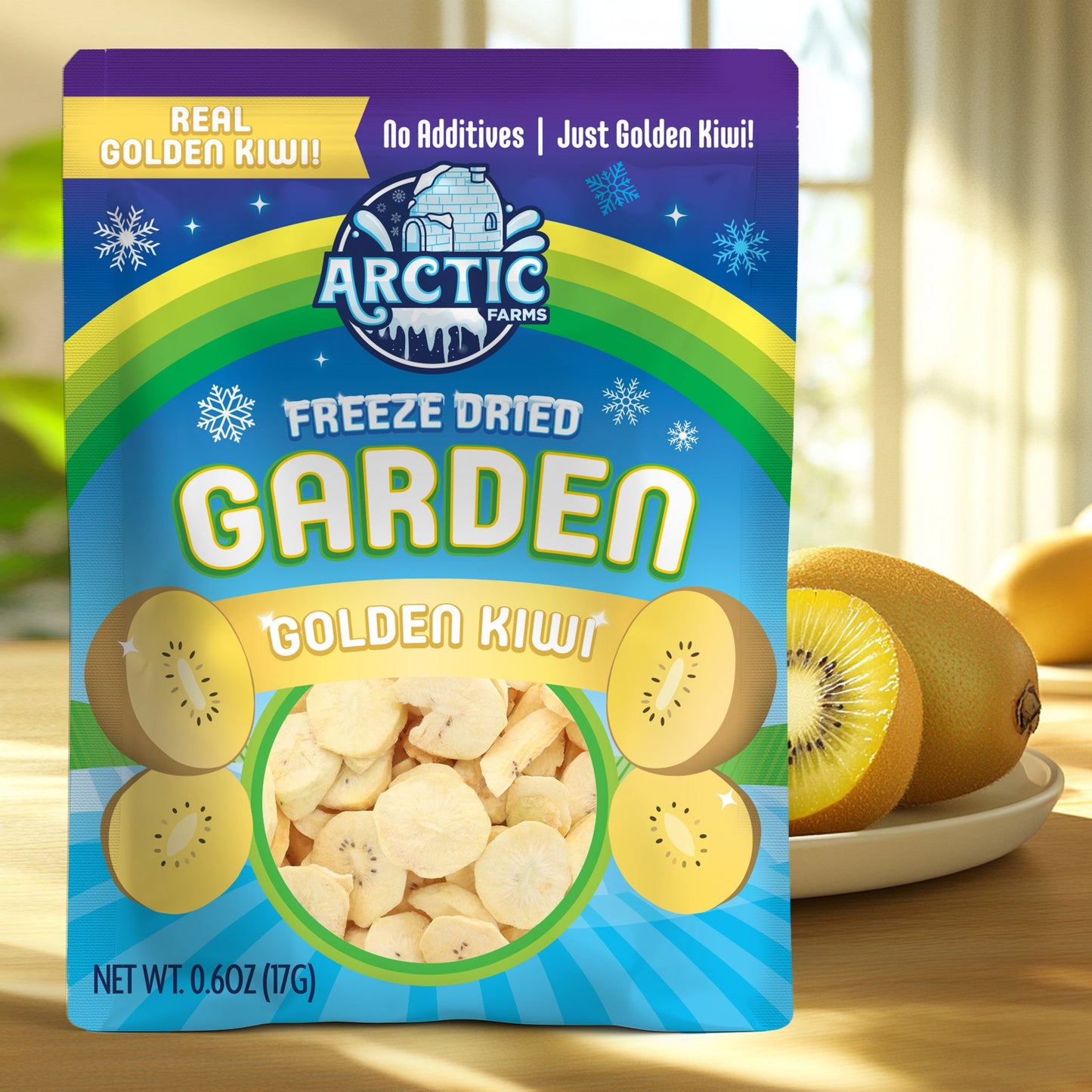 Freeze Dried Golden Kiwi