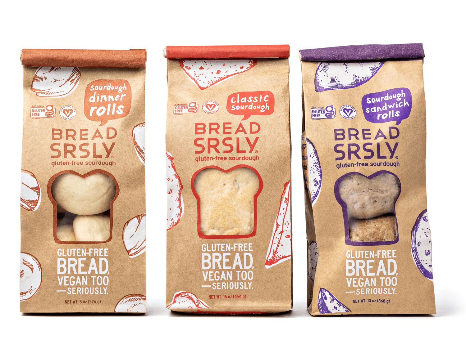Gluten-Free Loaves + Rolls Sampler - Vegan America