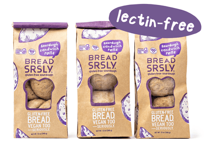 Gluten-Free Sourdough Sandwich Rolls - 12 Count (Gum-Free, Rice-Free) - Vegan America