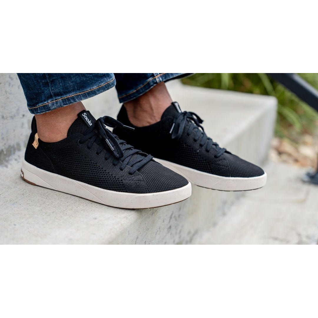 Cannon Knit 2.0 Men's Recycled PET Sneakers | Black