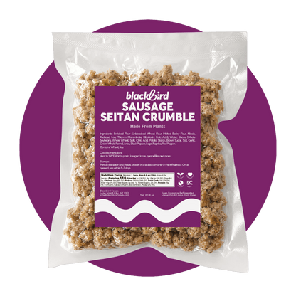 Chef's Italian Sausage Seitan Crumble (12 Pack)