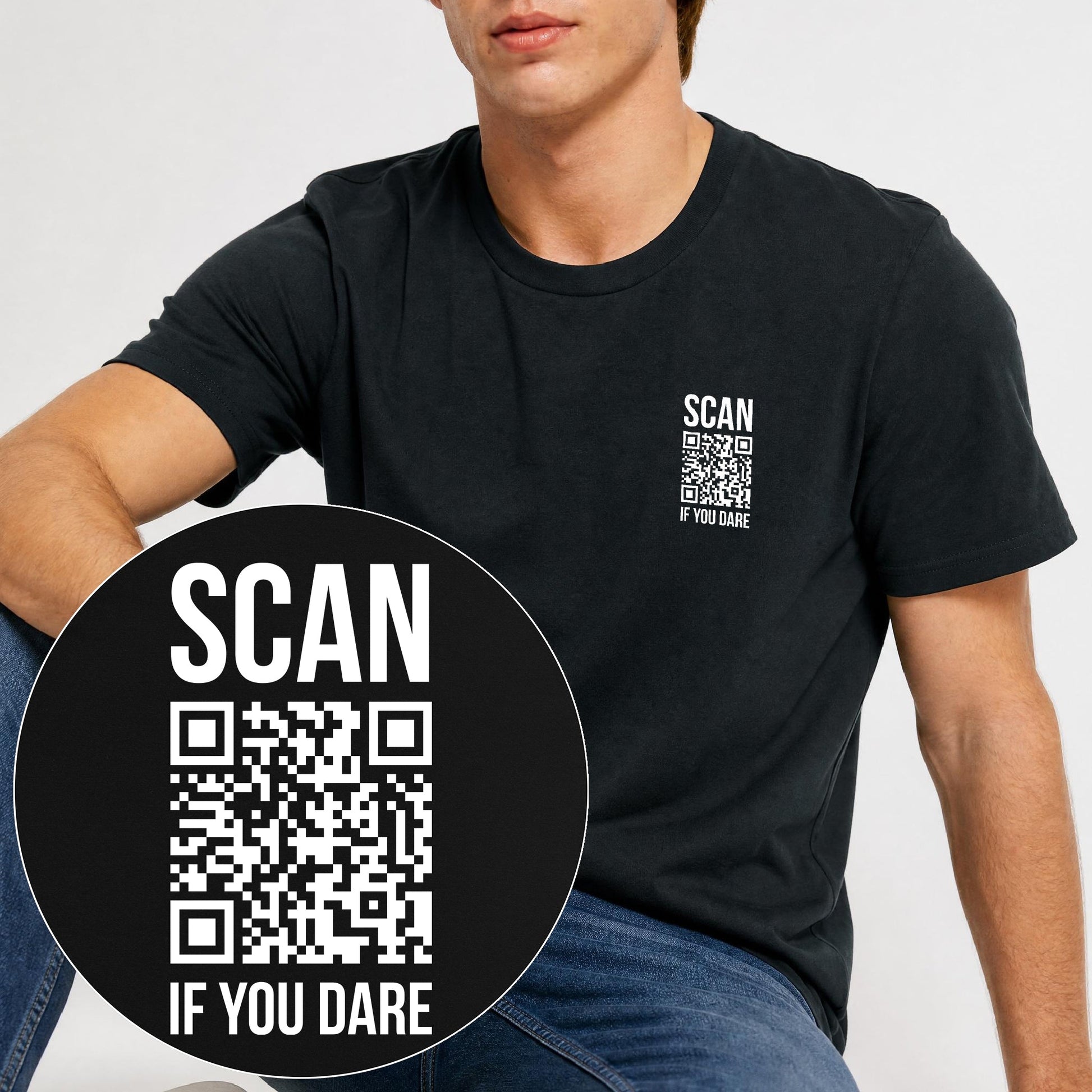 Watch Dominion QR Code T-Shirt - Vegan America
