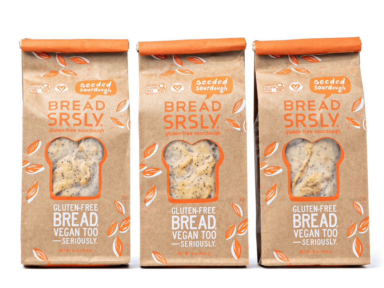 Seeded Gluten-Free Sourdough - 3 Pack - Vegan America