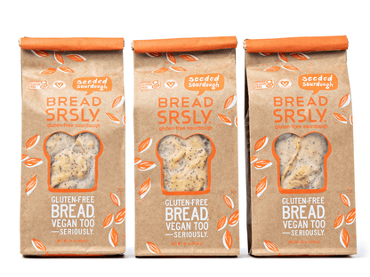 Seeded Gluten-Free Sourdough - 3 Pack - Vegan America
