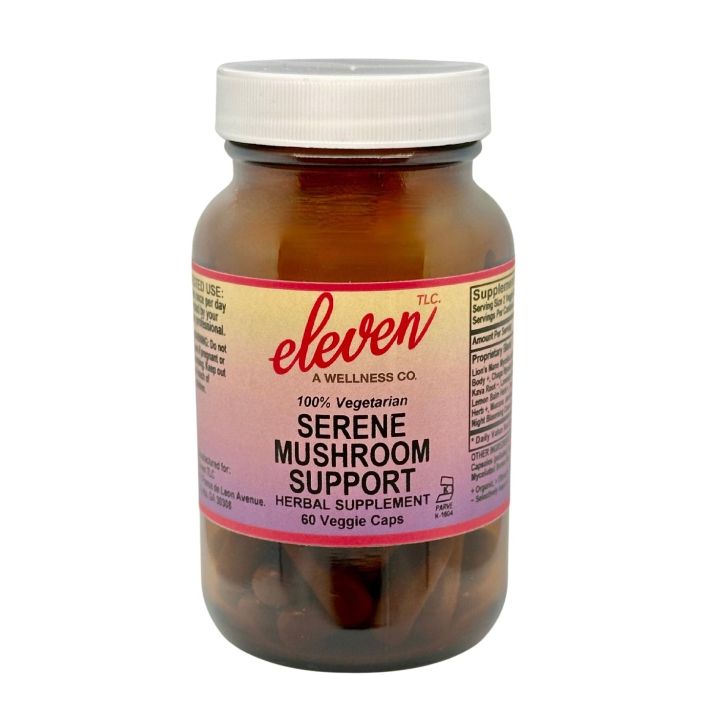 Serene Mushroom Support | 60 Vegan Capsules - Vegan America