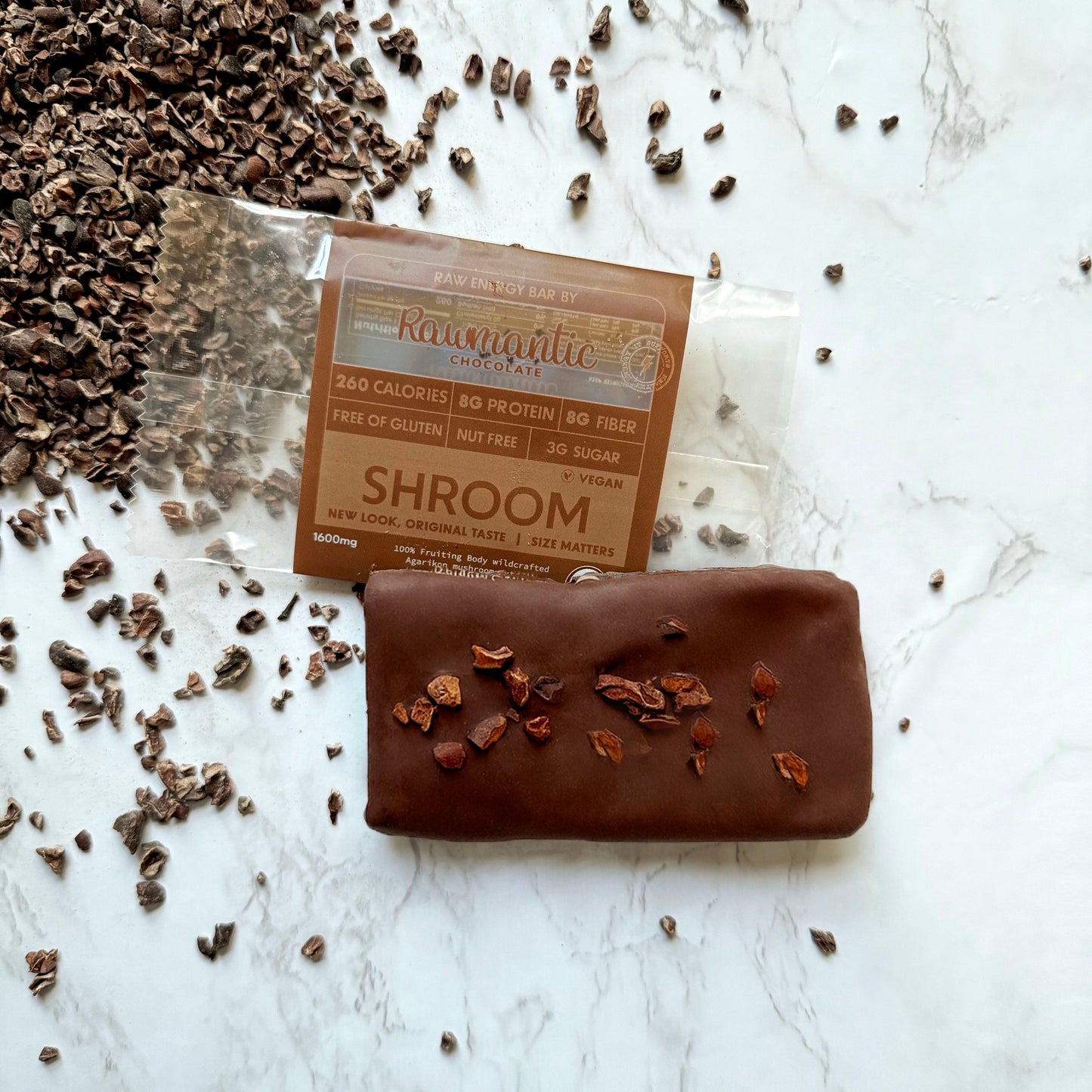 Shroom chocolate bar. Pack of 12