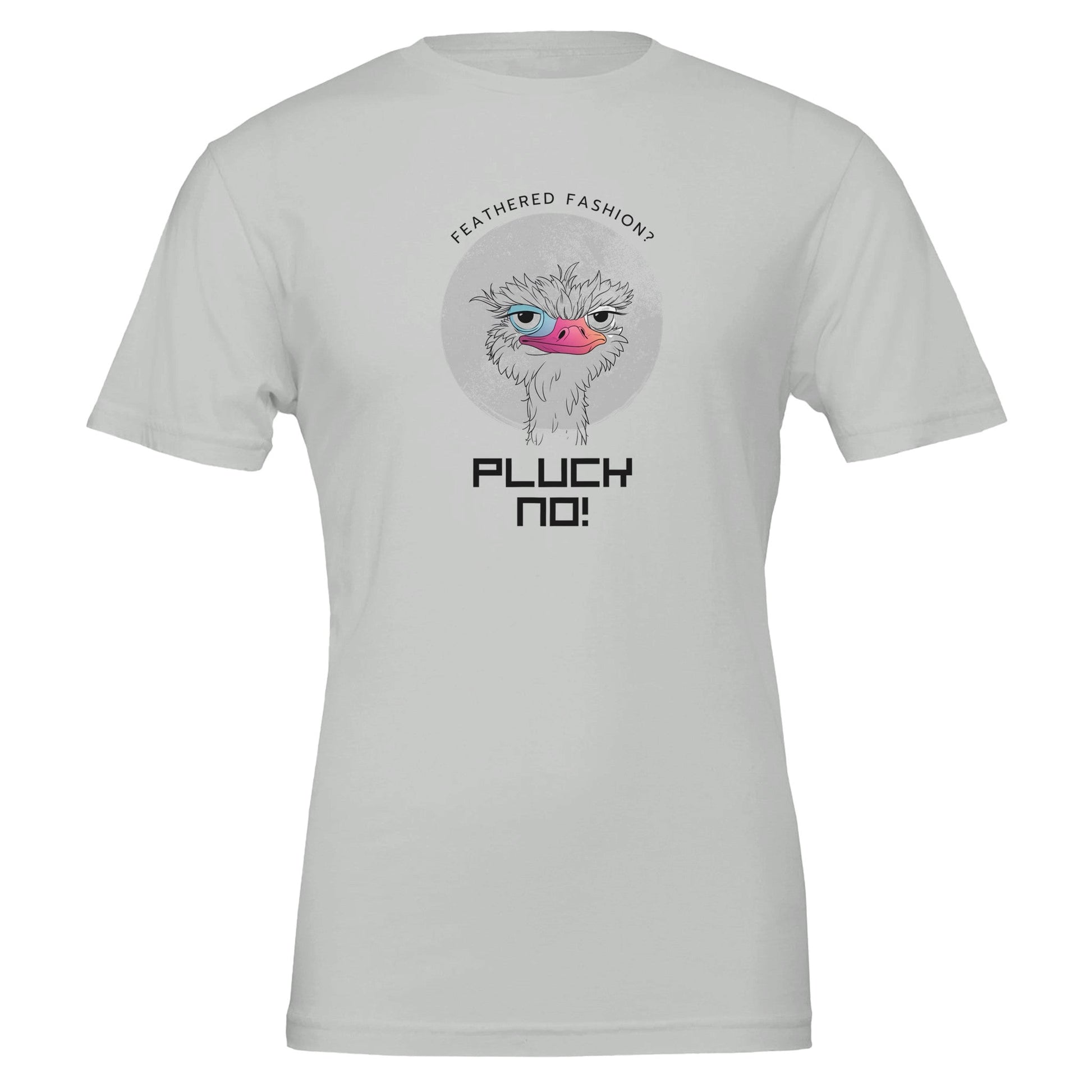 Pluck No! Funny Vegan Premium Tshirt - Vegan America