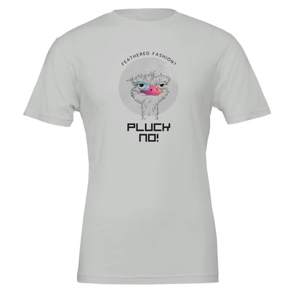 Pluck No! Funny Vegan Premium Tshirt - Vegan America