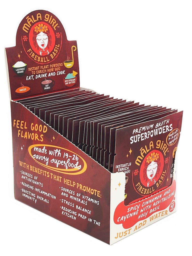 Fireball Basil Superfood Broth Powder - Vegan America