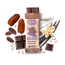 Skout Organic Chocolate Brownie Kids Bar - Vegan America