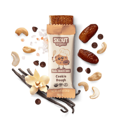 Skout Organic Cookie Dough Kids Bar - Vegan America