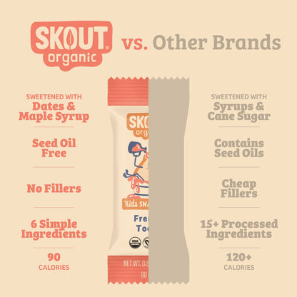 Skout Organic French Toast Kids Bar - Vegan America