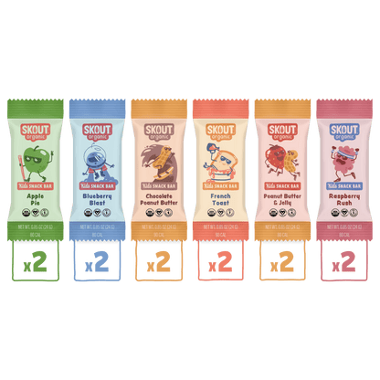 Skout Organic Kids Bar Sample Pack - Vegan America