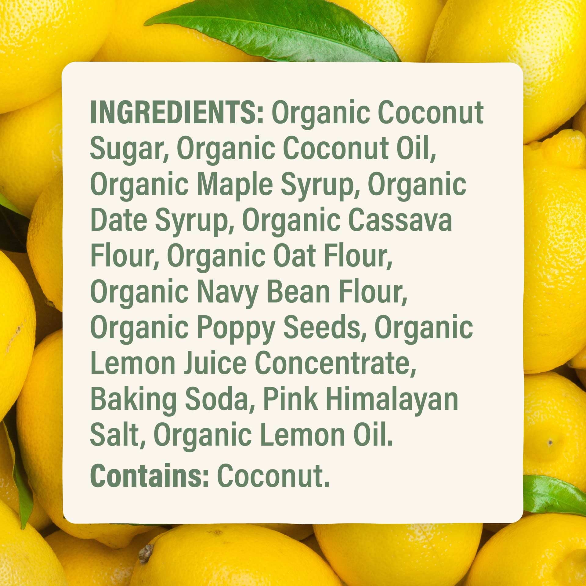 Skout Organic Lemon Poppyseed Soft Baked Cookies - Vegan America