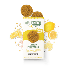 Skout Organic Lemon Poppyseed Soft Baked Cookies - Vegan America