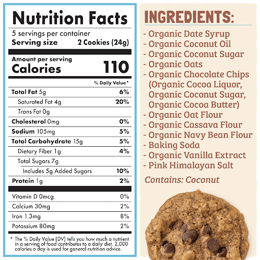 Skout Organic Oatmeal Chocolate Chip Soft Baked Cookies - Vegan America