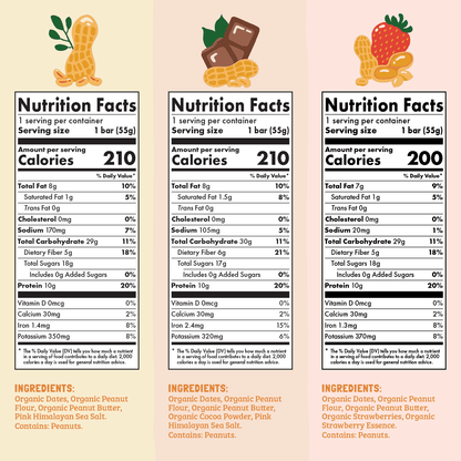 Skout Organic Peanut Butter Protein Bar Bundle - 15 Pack - Vegan America