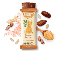 Skout Organic Peanut Butter Protein Bar - Vegan America
