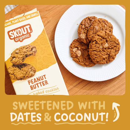 Skout Organic Peanut Butter Soft Baked Cookies - Vegan America