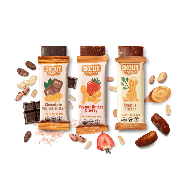 Skout Organic Protein Bar Sample Pack - Vegan America