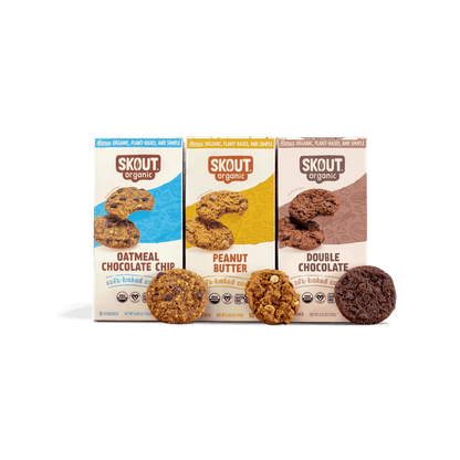 Skout Organic Soft Baked Cookie and Kids Bar Bundle - Vegan America